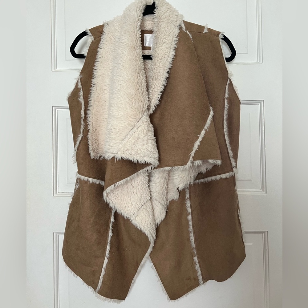 Faux Suede Vest